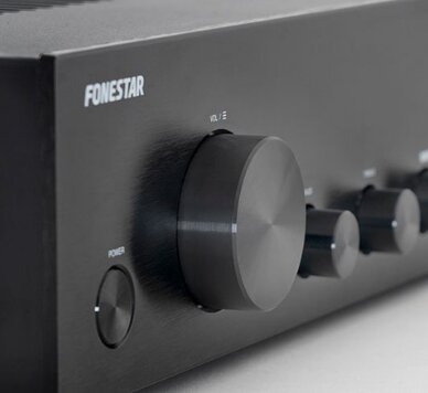 AS170PLUS FONESTAR stereo zesilovač s jedinečným designem a skvělými funkcemi