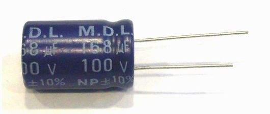 C 168/100V kondenzátor