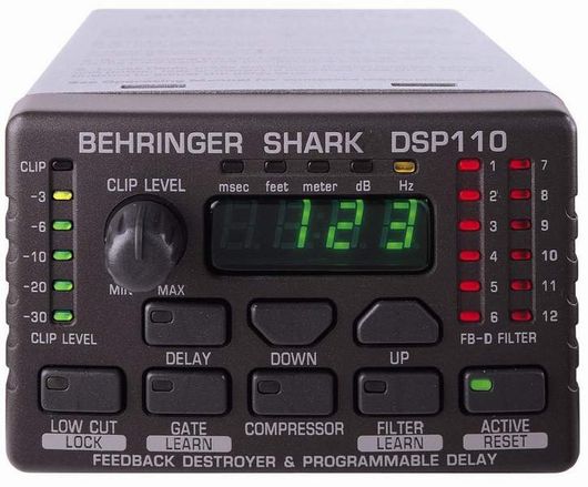 DSP 110 Behringer zvukový procesor