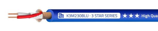 K3M230BLU Adam Hall mikrofonní kabel