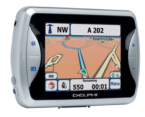 GPS navigační systém Delphi Grundig NAV210E